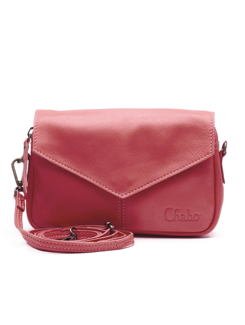 Kleine Handtasche aus echtem Leder